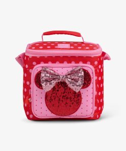 Disney Minnie Mouse Polka Dots Square Lunch Cooler Bag
